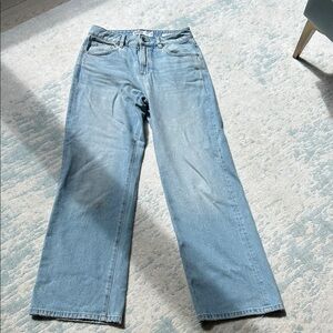 Garage Light Blue wide leg jeans